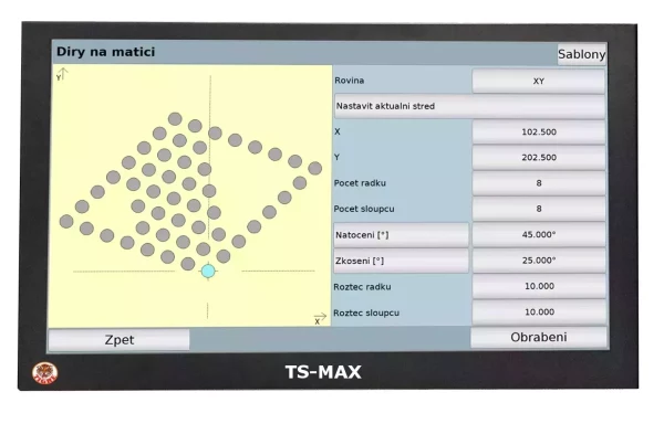 Indication numérique TS-MAX 17.3“